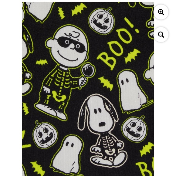 Peanut’s Kids Halloween Unisex 2 PC Pajama Set Size 6 - Picture 6 of 6